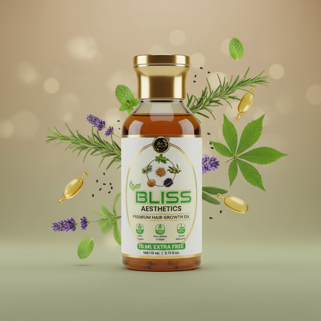 Bliss Aesthetics Hair Growth Oil